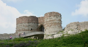 Beeston Castle in Cheshire County